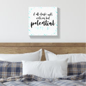 Mögliches Zitat Leinwanddruck (Insitu (Schlafzimmer))