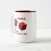 Möglichkeit bevorzugt die, die wie zum Gericht Zweifarbige Tasse (Vorderseite Links)