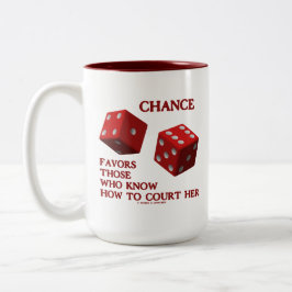 Möglichkeit bevorzugt die, die wie zum Gericht Zweifarbige Tasse