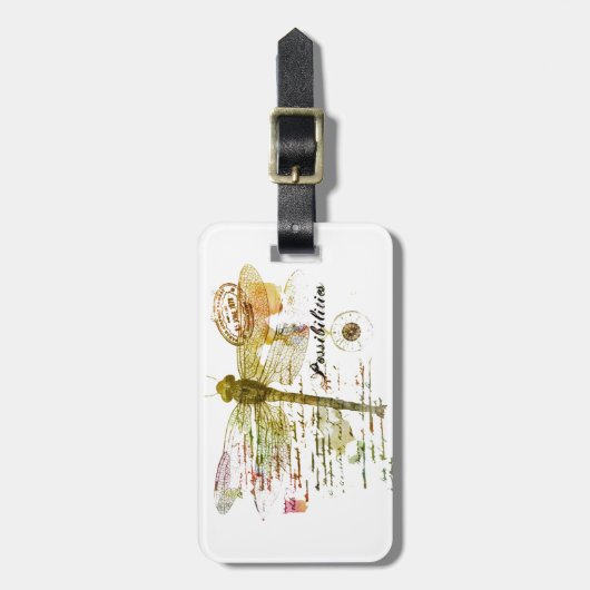 Möglichkeiten der Libelle Gepäckanhänger (Vorderseite vertikal)