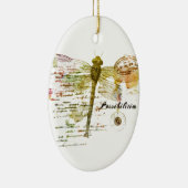 Möglichkeiten der Libelle Keramikornament (Rechts)