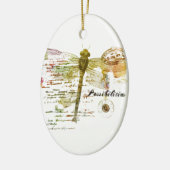 Möglichkeiten der Libelle Keramikornament (Links)