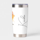 Möglichkeiten der Libelle personalisiert Thermobecher (Rückseite)