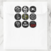 Möglichkeiten, die Aufkleber auf dem Weltplatz Ins (Tasche)