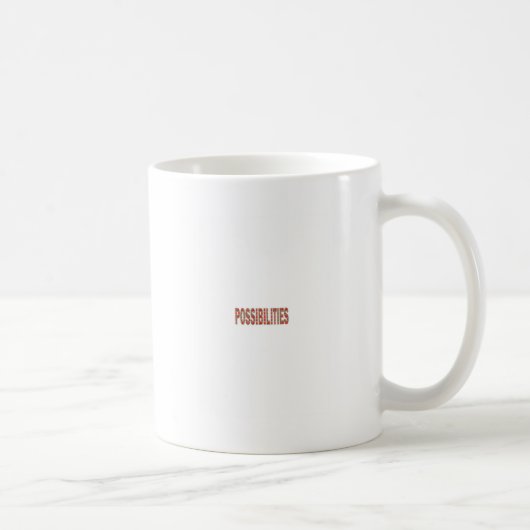 MÖGLICHKEITEN: Klugheit fasst den BILLIG Kaffeetasse (Rechts)