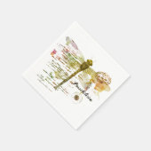 Möglichkeiten Libelle Serviette (Ecke)