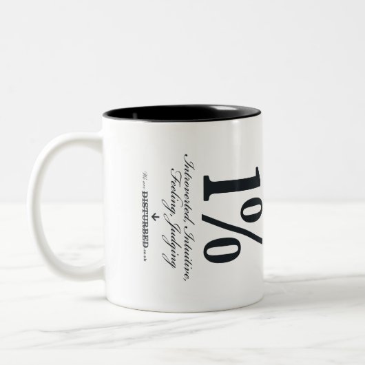 Möglichkeiten oOf ich heraus hängend: 1% Zweifarbige Tasse (Links)