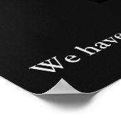 Möglichkeiten Zitate Motivierend Inspirationskunst Poster (Ecke)