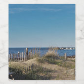 Möglichkeits-Hafen Weinetikett (Einzelnes Label)