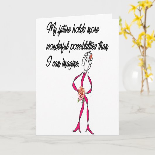 MÖGLICHKEITSKARTE KARTE (Gelbe Blume)