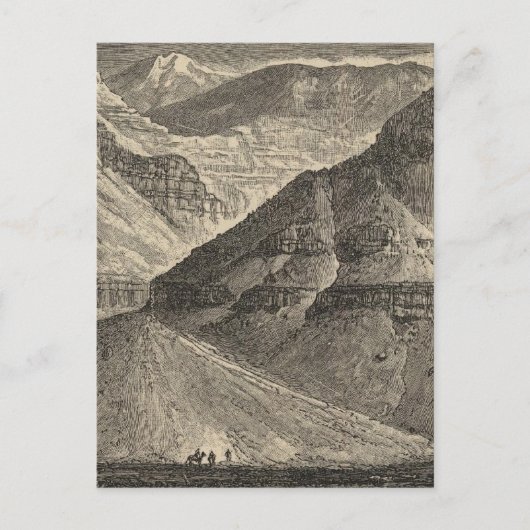 Mogollon-Escarment Postkarte (Vorderseite)