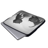 Mogs 2 laptopschutzhülle (Vorne Knopf)