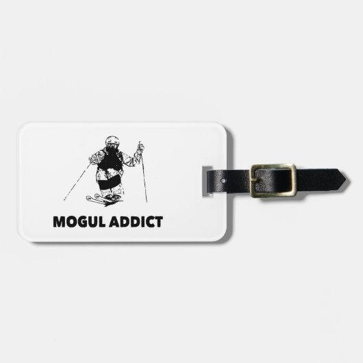 Mogul Addict Gepäckanhänger (Vorderseite horizontal)