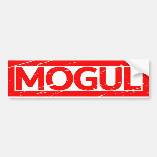 Mogul-Briefmarke Autoaufkleber (Vorne)