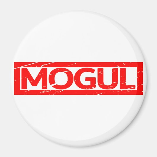 Mogul-Briefmarke Magnet (Vorne)