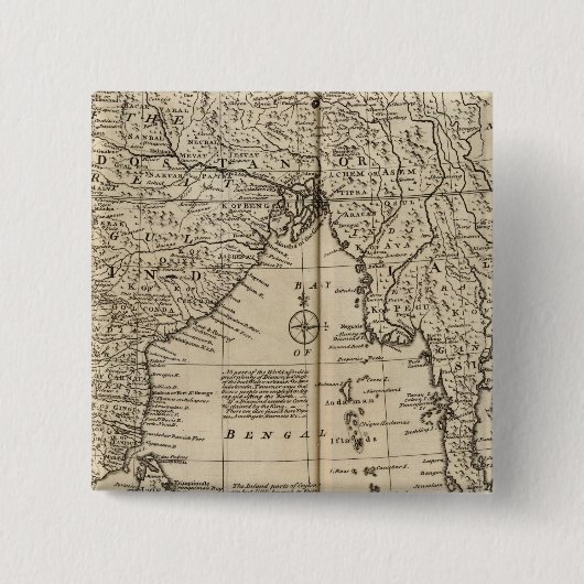 Mogul Empire, Indien Button (Vorderseite)