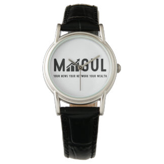 MOGUL LEATHER WATCH ARMBANDUHR