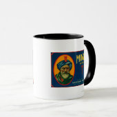Mogul Lemon LabelSan Fernando, CA Tasse (VorderseiteRechts)