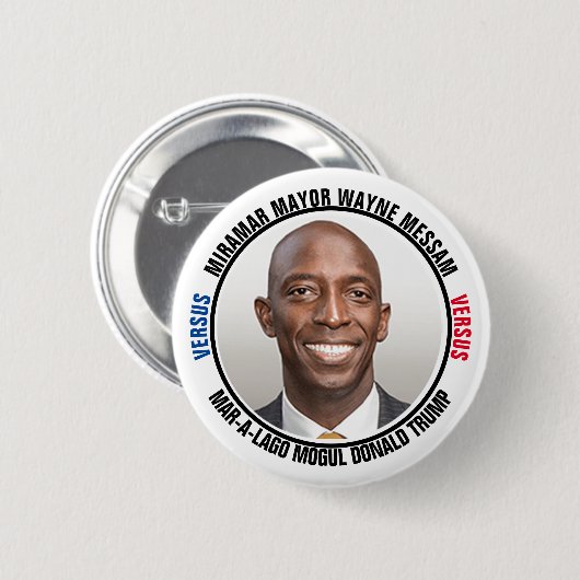 Mogul Miramar-Bürgermeister-Versus Mrz-ein-Lago Button (Vorne & Hinten)