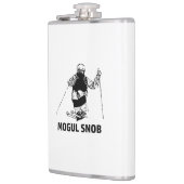 Mogul-Ski-Snob Flachmann (Links)