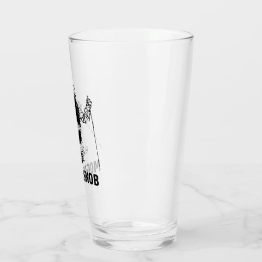 Mogul Skiing Snob Glas (Links)