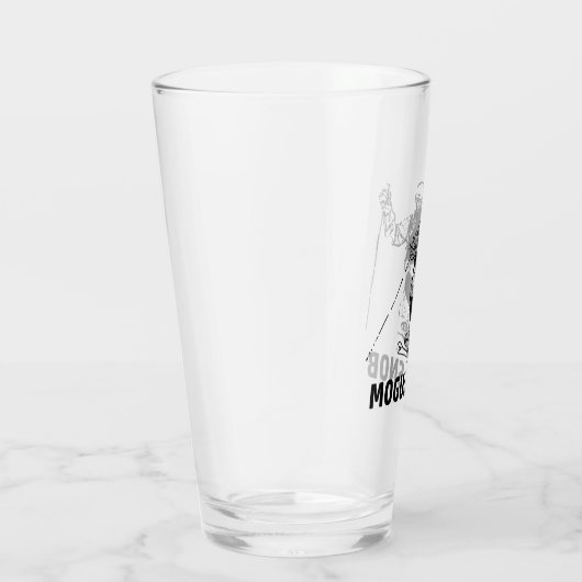 Mogul Skiing Snob Glas (Rechts)