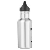 Mogul Whisperer Edelstahlflasche (Links)