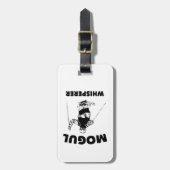 Mogul Whisperer Gepäckanhänger (Vorderseite vertikal)