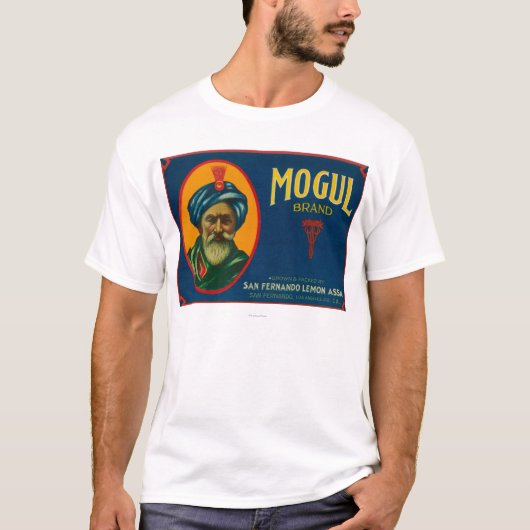 Mogul-Zitrone LabelSan Fernando, CA T-Shirt (Vorderseite)
