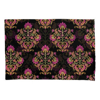 Moguler Blumenpaisley, nahtloses Design. Kissenbezug
