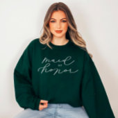 MOH Niedliches Script Bachelorette/Brautparty Sweatshirt