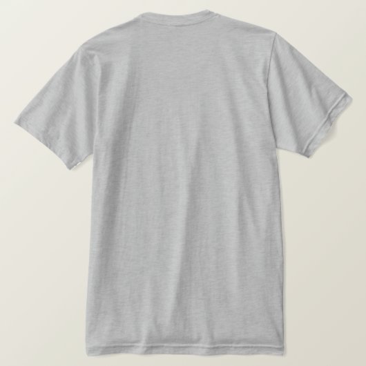 MOH Niedliches Script Bachelorette/Brautparty T -  T-Shirt (Design Rückseite)