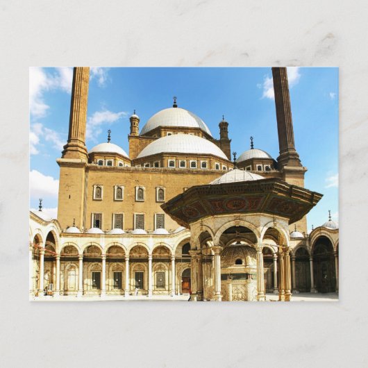 Mohame-Ali-Moschee Postkarte (Vorderseite)