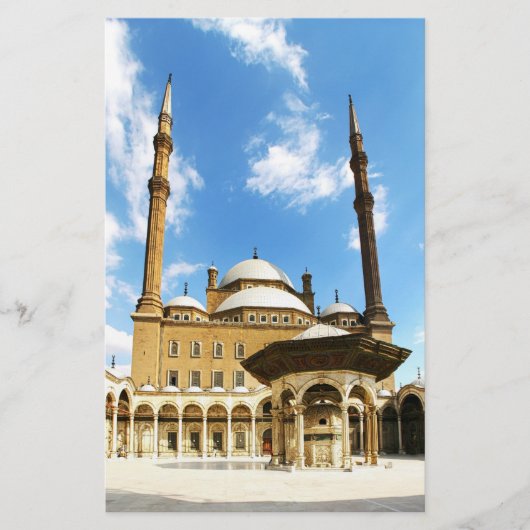 Mohamed-Ali-Moschee Briefpapier (Vorderseite)