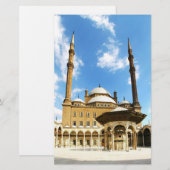 Mohamed-Ali-Moschee Briefpapier (Vorne/Hinten)