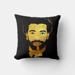 Mohamed Salah, der ägyptische König Fußball Kissen