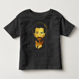 Mohamed Salah, der ägyptische König Fußball Kleinkind T-shirt