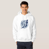 Mohammad arabischer Name ا س م م ح م د Hoodie (Vorne ganz)