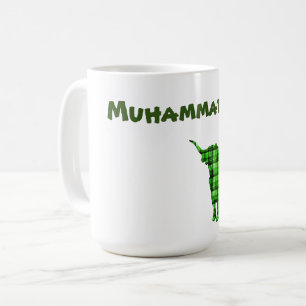 Mohammad Name mit Highland Cow, Coffee Tasse