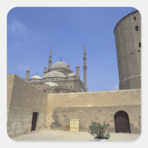 Mohammed-Ali-Moschee in der Kairoer Zitadelle, Quadratischer Aufkleber