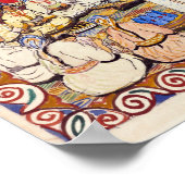 Mohammed Ben Ali Rbati Festival Scene Poster (Ecke)