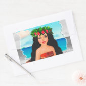 Mohana Doll Rechteckiger Aufkleber (Umschlag)