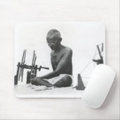 Mohandas Karamchand Gandhi Mousepad (Mit Mouse)