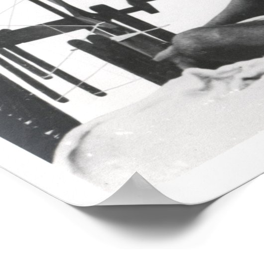 Mohandas Karamchand Gandhi Poster (Ecke)