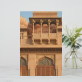 Mohatta Palace Museum: Iconic Design Briefpapier (Stehend Vorderseite)