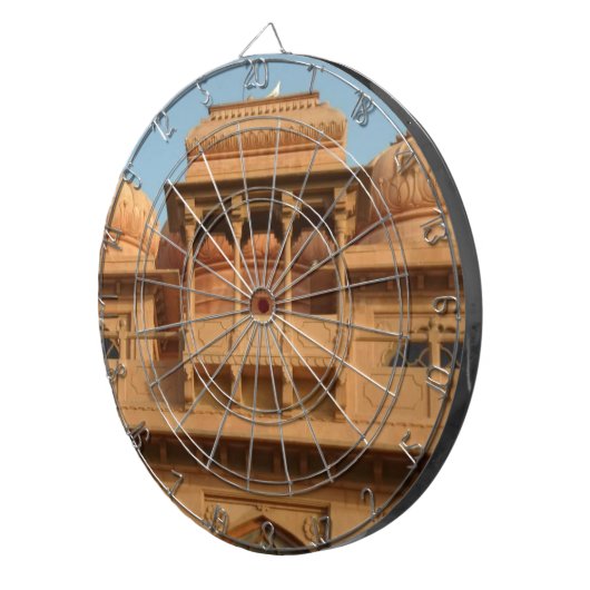 Mohatta Palace Museum: Iconic Design Dartscheibe (Vorderseite rechts)