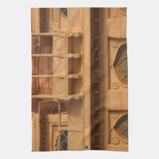 Mohatta Palace Museum: Iconic Design Geschirrtuch (Vertikal)