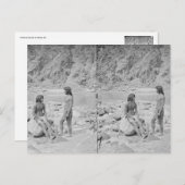 Mohave-Brammen in Stereo 3D Postkarte (Vorne/Hinten)