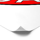 Mohawk Benzoline Vintages Zeichen Poster (Ecke)