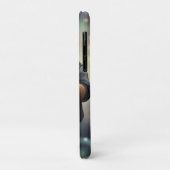 "Mohawk Capybara: Rockin' der Fluss!" Case-Mate iPhone Hülle (Hinten/Links)
